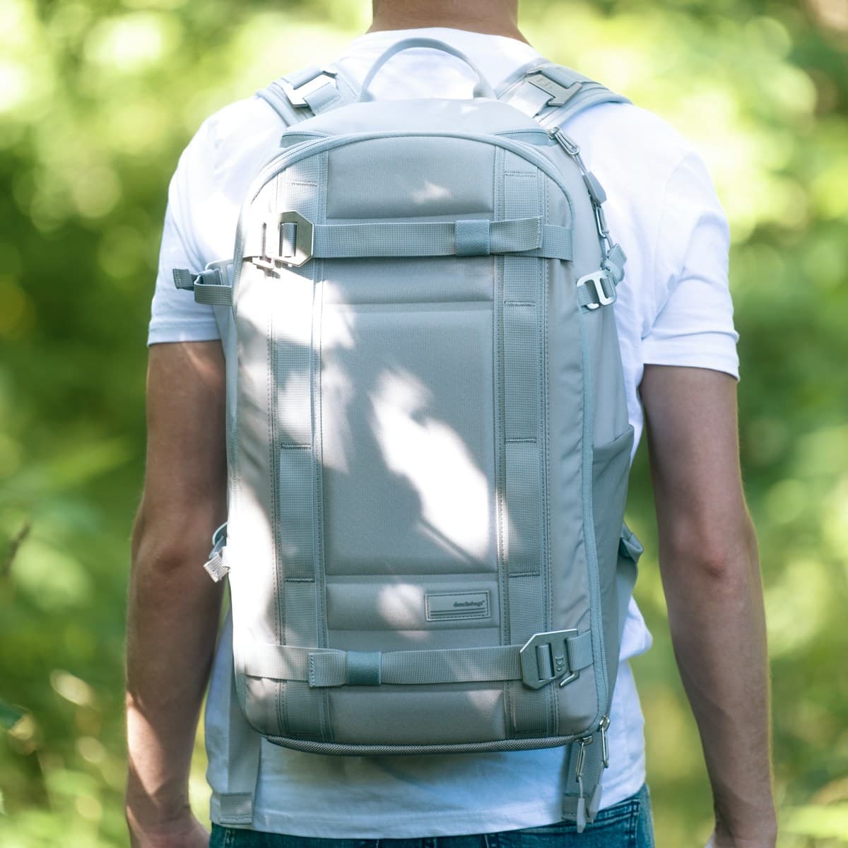Demo · Light Grey Backpack, Kiddletown school bags